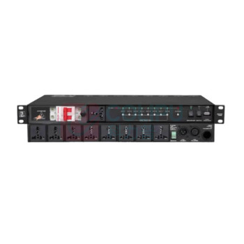 得胜 TAKSTAR 会议系统配件电源时序器 POWER1008 额定输出电流30A 可控制8路电源 220V