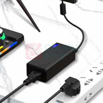 e磊 电源适配器 5.5*2.5 12V 5A 60W 线长1.2m 品字弯头ht