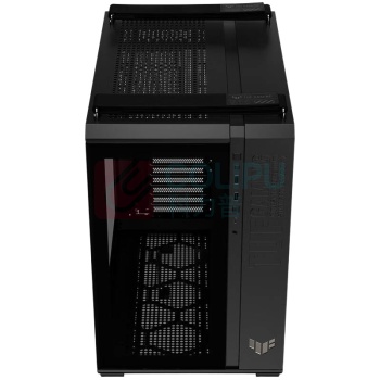 华硕 ASUS 弹药库机箱 双仓设计/免工具拆卸/黑色海景房/创新散热/GPU支架 TUF GAMING GT502