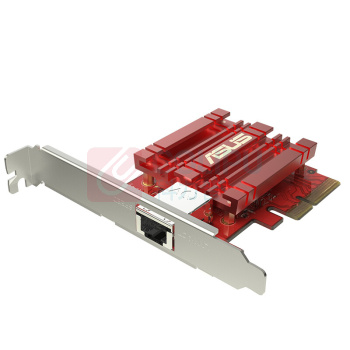 华硕 ASUS 网卡 XG-C100C/CN 传输速度:10000M 接口类型:PCI-E 连接方式:有线