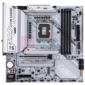 七彩虹 Colorful 主板 CVN B760M FROZEN WIFI D5 V20 CPU插槽:LGA 1700 内存类型:DDR5 支持PCIe协议:支持PCIE5.0 板型:M-ATX(紧凑型) 芯片组:B760