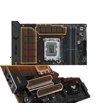 华硕 ASUS 主板 TUF GAMING B760M-PLUS WIFI II CPU插槽 LGA 1700 内存类型 DDR5 支持PCIe协议 支持PCIE4.0 板型 M-ATX(紧凑型) 芯片组 B760