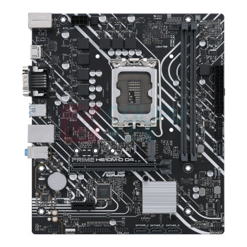 华硕 ASUS 主板 PRIME H610M-D D4 CPU插槽 LGA 1700 内存类型 DDR4 支持PCIe协议 支持PCIE4.0 板型 M-ATX(紧凑型) 芯片组 H610