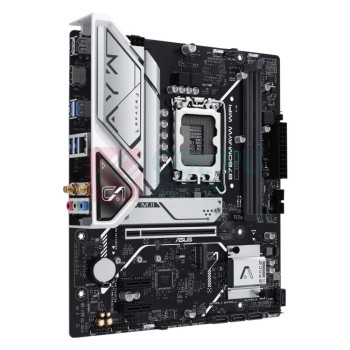华硕 ASUS 主板 B760M-AYW WIFI CPU插槽 LGA 1700 内存类型 DDR5 支持PCIe协议 支持PCIE4.0 板型 M-ATX(紧凑型) 芯片组 B760