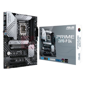 华硕 ASUS 主板 PRIME Z690-P D4 LGA 1700 DDR4 支持PCIE5.0 ATX(标准型)