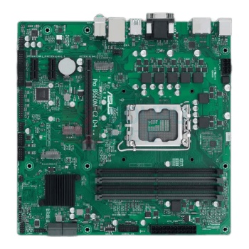 华硕 ASUS 主板 PRO B660M-C2/CSM D4 LGA 1700 DDR4 支持PCIE4.0 M-ATX(紧凑型)