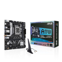 华硕 ASUS 主板 B760 B760M-AYW WIFI D4 LGA 1700 DDR4 支持PCIE4.0 M-ATX(紧凑型)