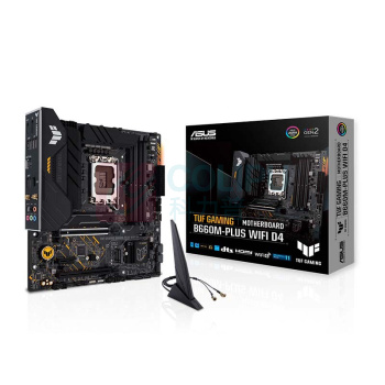 华硕 ASUS 重炮手主板 TUF GAMING B660M-PLUS WIFI D4 B660M-PLUS WIFI D4 支持 CPU 12700/12400F(Intel B660/LGA 1700)