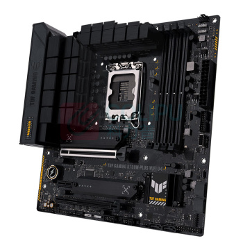 华硕 ASUS 主板 TUF GAMING B760M-PLUS WIFI D4 重炮手主板 支持 CPU 13600KF/13400F(Intel B760/LGA 1700)
