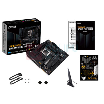 华硕 ASUS 主板 TUF GAMING B760M-PLUS WIFI D4 重炮手主板 支持 CPU 13600KF/13400F(Intel B760/LGA 1700)