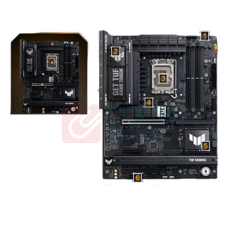 华硕 ASUS 主板 TUF GAMING Z890-PLUS WIFI 支持 CPU 285K/265K/265KF (Intel Z890/LGA 1851)