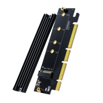 绿联 UGREEN 拓展卡 30715 CM465 Pcie转M.2 NVMe 兼容Pcie4.0/3.0适用台式主机电脑机箱x4/x8/x16扩展SSD固态硬盘转接卡