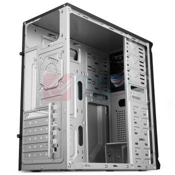 金河田 电脑机箱 预见A2B 中塔迷你台式机电脑主机箱(支持ATX/M-ATX/MINI-ITX/光驱位)