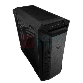 华硕 ASUS 机箱 GT501VC 无风扇无提带 支持ATX主板/支持长显卡/侧透/支持背线/7硬盘位