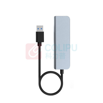 谨珅 分线器 4口HUB扩展坞集线 FXQ12 一拖四 1.2m