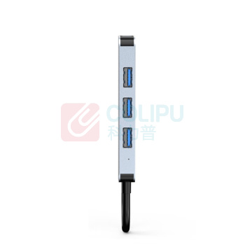 谨珅 分线器 4口HUB扩展坞集线 FXQ12 一拖四 1.2m