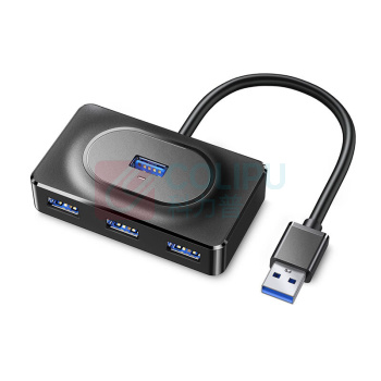 谨珅 4口HUB 扩展坞集线器 FXQ21 一拖四 1.2m