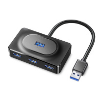 谨珅 4口HUB 扩展坞集线器 FXQ21 一拖四 1.2m