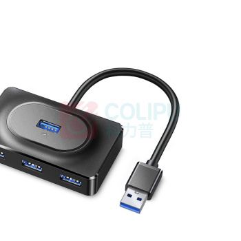 谨珅 4口HUB 扩展坞集线器 FXQ21 一拖四 1.2m