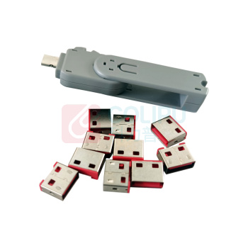 全桂 USB端口阻塞器 ZH406 10个塞头+1把工具
