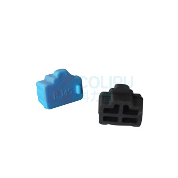 也特 网口防尘塞 RJ45 100个/包 (黑色)