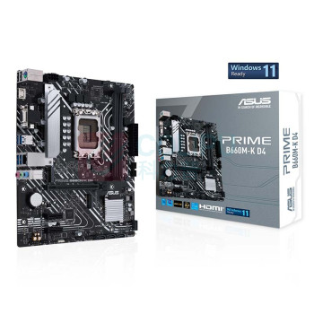 华硕 ASUS 主板 PRIME B660M-K D4