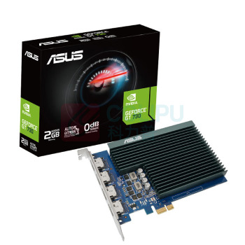 华硕 ASUS 显卡 GT730-4H-SL-2GD5 2G 4个HDMI接口多屏显示