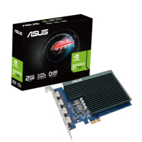 华硕 ASUS 显卡 GT730-4H-SL-2GD5 2G 4个HDMI接口多屏显示