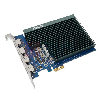 华硕 ASUS 显卡 GT730-4H-SL-2GD5 2G 4个HDMI接口多屏显示
