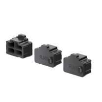 山泽 SAMZHE rj45网口防尘塞 SZ-WKG10 10个 (黑色)