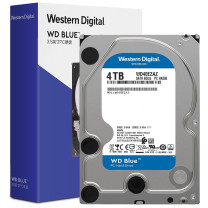 西部数据 WD 蓝盘 SATA6Gb/s 256MB 台式机械硬盘 WD40EZAZ 4TB