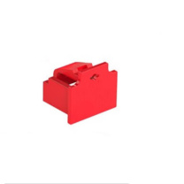 荣威胜 RJ45网口封堵器 RJ45网口封堵器 外盖式可拆卸RJ45网口锁(红色)