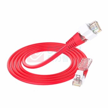 荣威胜 RJ45-L跳线 RJ45-L跳线 长度为2m,两头均为RJ45-L接头(公)跳线(红色)