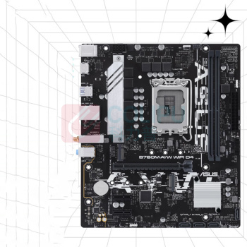 华硕 ASUS B760M-AYW WIFI D4哎呦喂主板677F (IntelB760/LGA1700) 支持CPU13600KF/13400F