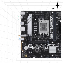 华硕 ASUS B760M-AYW WIFI D4哎呦喂主板677F (IntelB760/LGA1700) 支持CPU13600KF/13400F
