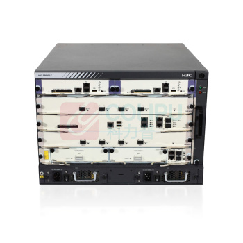 华三 H3C 汇聚路由器 SR6608-X  双主控双电源、4端口万兆以太网光接口卡(SFP+,LC) ,14端口千兆SFP,4个光模块SFP+万兆模块(850nm,300m,LC)14个SFPGE单模千兆模块(1310nm,10km,LC)