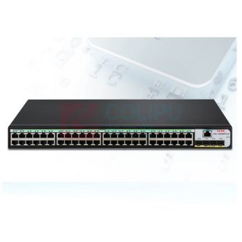 华三 H3C (H3C)S5048PV5-EI 48口千兆电+4千兆光纤口二层网管企业级网络交换机 IPv6/划分VLAN 