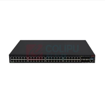 华三 H3C 交换机 LS-5570S-54S-EI 支持48个10/100/1000BASET电口,支持6个1G/10G BASEX SFP Plus端口,SFP+电缆3m,可插拔AC(70W)电源模块两个,基本维保7x10xND