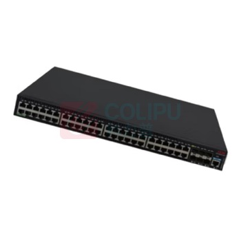 华三 H3C 交换机 LS-5570S-54S-EI 支持48个10/100/1000BASET电口,支持6个1G/10G BASEX SFP Plus端口,SFP+电缆3m,可插拔AC(70W)电源模块两个,基本维保7x10xND