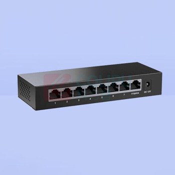 华三 以太网交换机 桌面式 AC220V供电|接口1:1000Base-T 8口HS8GU/W系列产品