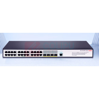 华三 交换机 S5130V2-28P-LI 24口千兆电+4千兆光纤口三层网管企业级网络交换机