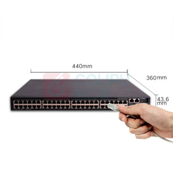 华三 交换机 S5130S-52C-HI 交换机52端口(48个千兆电+2个SFP万兆光+2个SFP Combo)