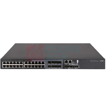 华三 交换机 S5130S-28C-HI 以太网交换机,支持24千兆电,支持8个SFP Combo口,4个万兆光口,支持1个Slot,