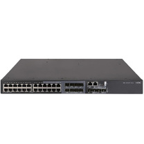 华三 交换机 S5130S-28C-HI 以太网交换机,支持24千兆电,支持8个SFP Combo口,4个万兆光口,支持1个Slot,