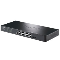普联 TP-LINK 全千兆三层企业级网管16口千兆交换机 TL-SG5218