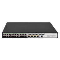 华三 千兆管理型交换机 US328S 24口千兆电+4千兆光