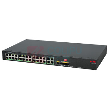 华三 交换机 IE4120U-28TP 机架式无管理工业以太网交换机 无风扇散热 专业防雷(24百兆电口+4千兆光电复用口)
