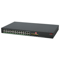 华三 交换机 IE4120U-28TP 机架式无管理工业以太网交换机 无风扇散热 专业防雷(24百兆电口+4千兆光电复用口)