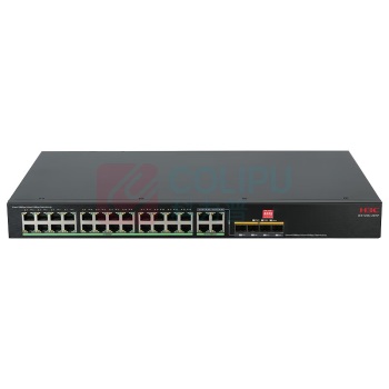 华三 交换机 IE4120U-28TP 机架式无管理工业以太网交换机 无风扇散热 专业防雷(24百兆电口+4千兆光电复用口)