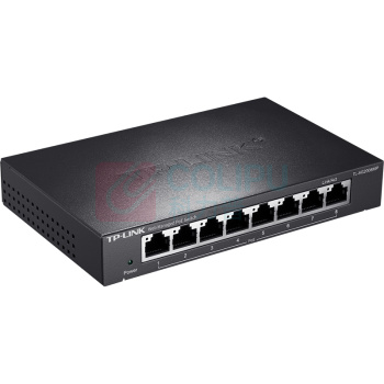 普联 TP-LINK 分线器分流器集线器PoE交换机 TL-SG2008MP 全千兆Web网管8口千兆PoE供电